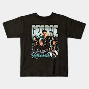 George Russell Retro Bootleg Kids T-Shirt